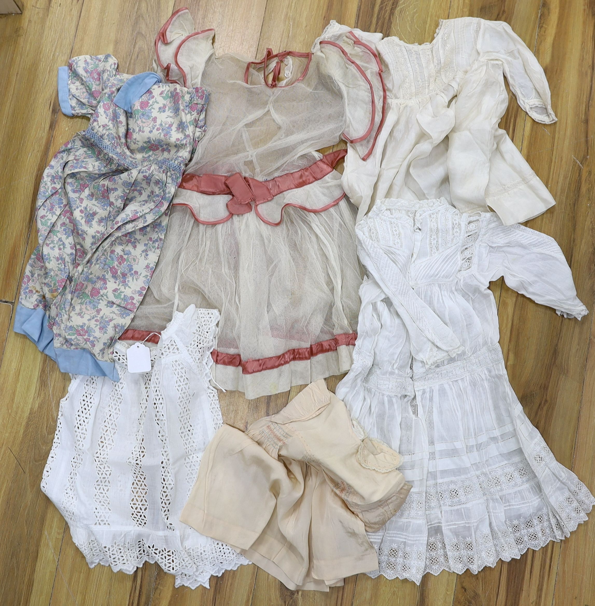 A collection of 19th century and later baby wear